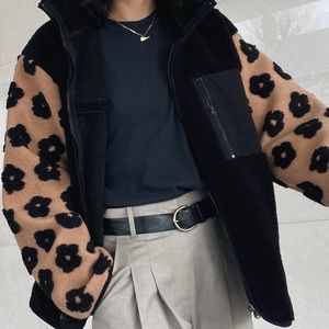 Sundae School Boba Fleece Sherpa Jacket (M) - Limited Edition (worn by Tinx!)